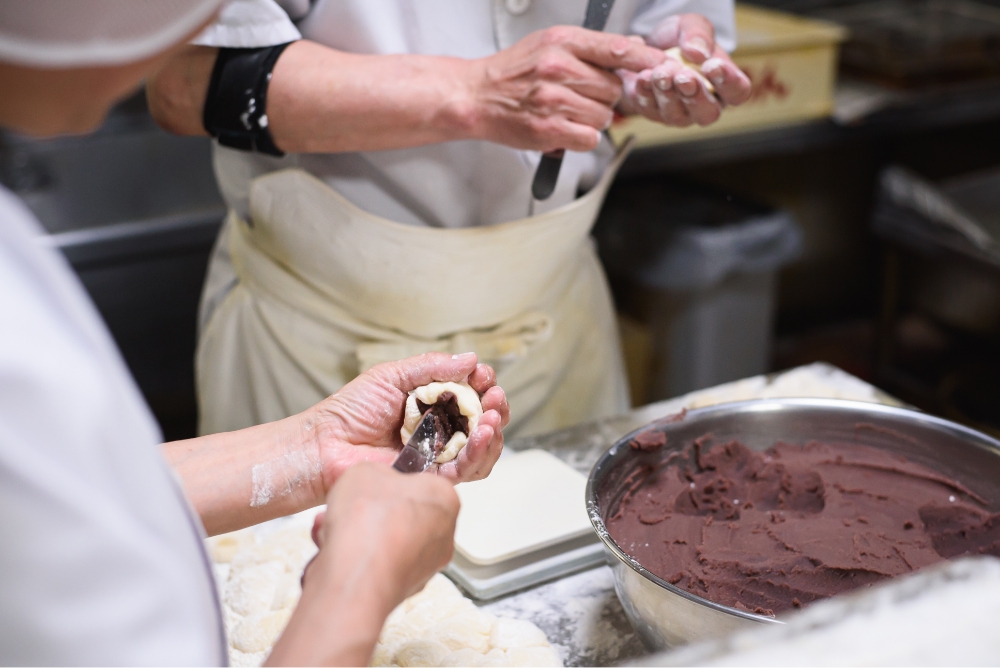 変わらぬ製法と手作りの味